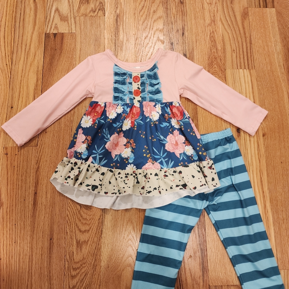 Baby girl boutique outfit